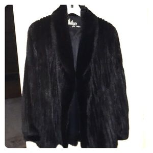 Real Mink Fur Coat